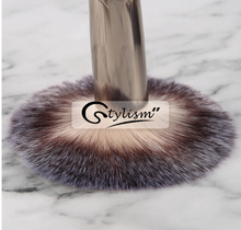 Load image into Gallery viewer, Midnight Black Brush Set (15 piece Brush collection with bag)