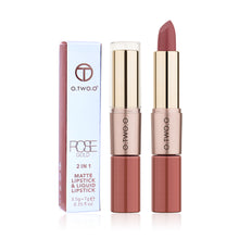 Load image into Gallery viewer, O.TWO.O 2 in 1 Matte Lipsick and Lipgloss