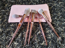 Load image into Gallery viewer, pink makeup brushes