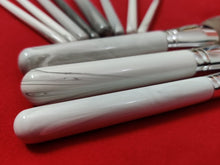 Load image into Gallery viewer, Creamy Marble Brush Set (11 piece collection with bag)