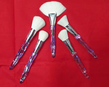 Load image into Gallery viewer, Glitz n Glam Brush Set (10 piece brush collection with bag)