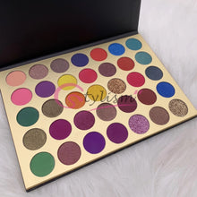 Load image into Gallery viewer, Allure Eyeshadow Palette (35 Rich Colours)