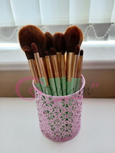Load image into Gallery viewer, Spring Green Brush Set (13 piece brush collection with bag)